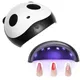 Lampe UV pour séchage rapide des ongles 36W mignon Panda pour tout GEL UV lampe 395NW