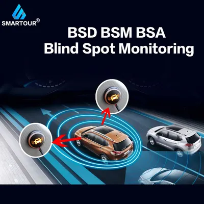 Smartour-Système de surveillance des angles morts de voiture BSM BSD capteur à ultrasons assistant