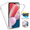 Pour Samsung A13 A 13 Coques 360 Full Body Case Pour Samsung Galaxy A13 4G SM-A135F Double Face