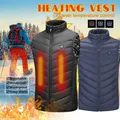 Veste thermique d'hiver pour homme veste métropolitaine lavable glaçage chauffant électrique