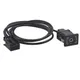 Câble adaptateur petde prise audio 6 broches câble pour Opel Corsa Astra CD30 CD40 CD70 DVD90