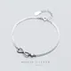 Modian – Bracelet en argent Sterling 925 pour femmes chaîne à fermoir amour infini bijoux fins