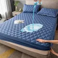 Protège-Matelas Imperméable Juste de Matelas pour Couple Drap-Juste artificiel astique Matelassé