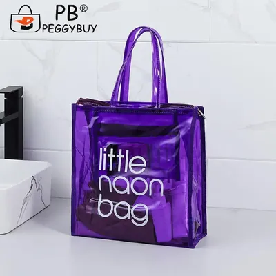 Sac à main en PVC Transparent po...