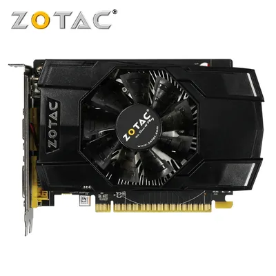 ZOTAC-Carte vidéo GeForce GTX 750 1 Go cartes de plongée GDDR5 pour nVIDIA carte originale