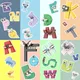 MOC – ensemble de blocs de construction de l'alphabet anglais 26 styles (A-Z) briques