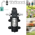 Pompe à Eau Auto-Amorçante avec Adaptateur d'Alimentation 12V DC 110 PSI pour Piscine Jardin