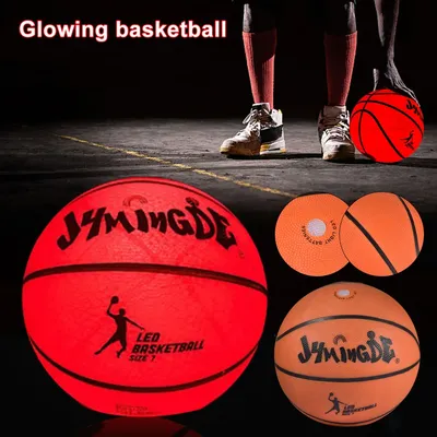 Lumineux LED haute luminosité pour l'entraînement le basket-ball le caoutchouc Lauren les
