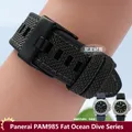 Bracelet de montre en Nylon pour hommes haute qualité 24MM 26MM 28MM pour Panerai Fat Sea sneaker