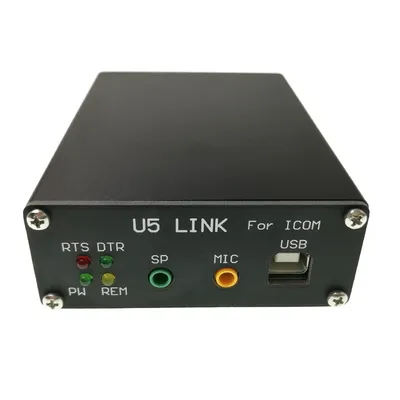 Connecteur radio Link U5 interface d'amplificateur de puissance ICOM adaptateur USB PC Linker
