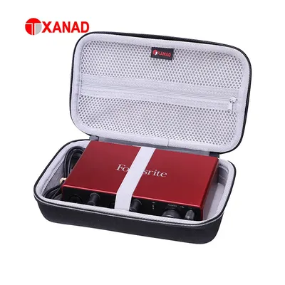 XANAD-OligHard Case for Focusrite planchers lett 4i4 3rd Isabel Protective Box Storage Bag Case