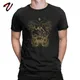 T-shirt manches courtes homme vintage en coton Baphomet démon occulte sorcellerie satanique