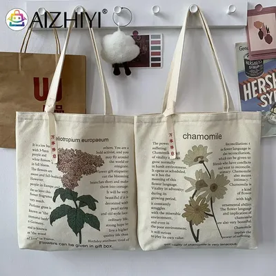 Sac de Shopping en toile pour fe...