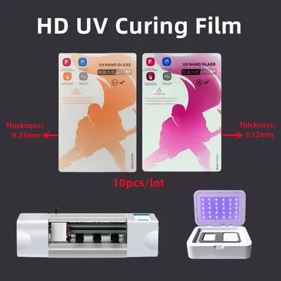 Film de Durcissement UV Flexible pour Machine de Découpe Intelligente Protecteur d'Écran pour