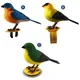 Oiseau chantant mignon pour enfants jouets électroniques interactifs simulation d'oiseau commande