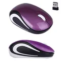 Souris de jeu sans fil silencieuse pour ordinateur portable souris optique pour joueur 3 boutons