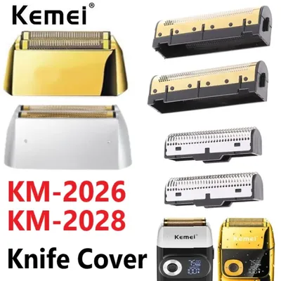 Kemei 2026 2028-Ensemble professionnel de remplacement pour rasoir électrique feuille et coupe