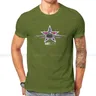 T-shirt col rond homme pur coton MIG-29 Fulcrum Cockade Air Force russe URSS CCCP classique