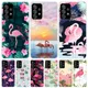 Coque de téléphone avec flamant rose et rouge pour Samsung étui pour Galaxy A51 A50 A71 A70 A40 A41