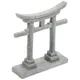 Torii-Décor d'Aquarium Japonais Miniature Réservoir d'Ornement Jardin ShLCDPaysage Grès Micro