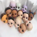 Monstering – têtes de poupée hautes 1/6 têtes de poupée princesse reine chauve pour enfants