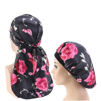 Durag et Bonnet pour hommes et femmes chapeau de chimio confortable Bandana à la mode accessoires
