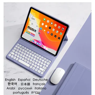 Étui clavier sans fil pour OPPO Pad Air étui pour tablette 10.36 " espagnol russe anglais