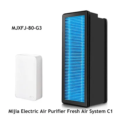 Remplacement pour xiaomi ata jia Purificateur d'air électrique Système d'air frais C1 Filtre