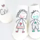 Chaussettes de printemps pour bébés petites chaussettes pour nouveau-nés en coton à fond