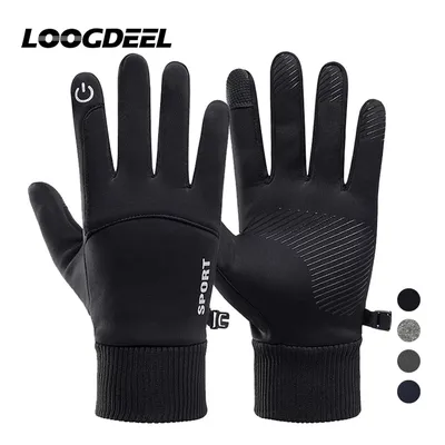 Loodeel – gants de Ski imperméables antidérapants chauds pour Sports de plein air course à pied