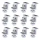 12 Pcs Solar End Clamp Adjustable Solar Panel Mounting Bracket Clamp Wide Photovoltaic Support Solar