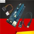 Carte d'alimentation Mini PCIE Riser PCI Express 1x à 16x câble USB 3.0 SATA à 4 broches IDE