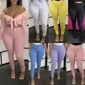 7 couleurs femmes Long pantalon mode haute stretch Skinny pantalon sexy slim crayon pantalon 600