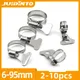 JUIDINTO 2-10 pièces collier de serrage à vis sans fin 6-95mm pince à clé réglable pince à tuyau en