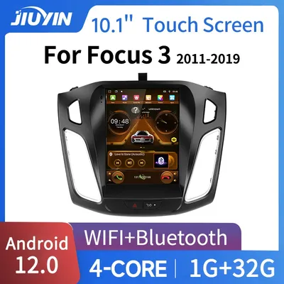 JIUYIN-Autoradio Android 12 pour Ford Focus Mk3 2011-2017 Lecteur de Limitation 2Din Navigation