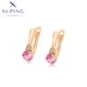 Xuping-Boucle d'oreille en cristal plaqué or pour femme bijoux fantaisie nouveauté X000022998