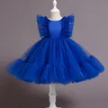 Robe de soirée bouffante pour enfants robes de mariée pour enfants costume de princesse pour