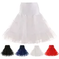 Jupon en Tulle et Crinoline pour Patients de Mariage Sous-Jupe Rétro Solide pour Femme et Fille