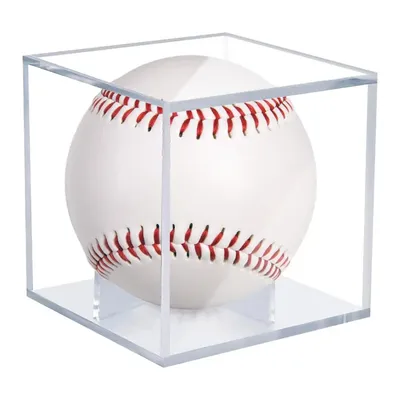 Boîte de présentation transparente pour balles de baseball étui de protection support en