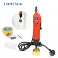 ZONESUN – Machine à capsuler manuelle vis en plastique fumée huile bouteille (10-30MM)