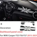 Union Jack Car Prada Board Trim Panel Cover Autocollant Case Mini Cooper One S JCW F55 F56 F57