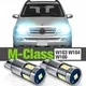 Accessoires d'éclairage de stationnement à LED feu de dégagement Mercedes Benz Classe M W163