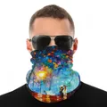 Misy soul Leonid Afremov – foulard d'été demi-masque unisexe à la mode Tube cou Bandanas