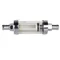Filtre à carburant universel en verre chromé pour voiture, or, diesel, en ligne, réutilisable, 10mm,