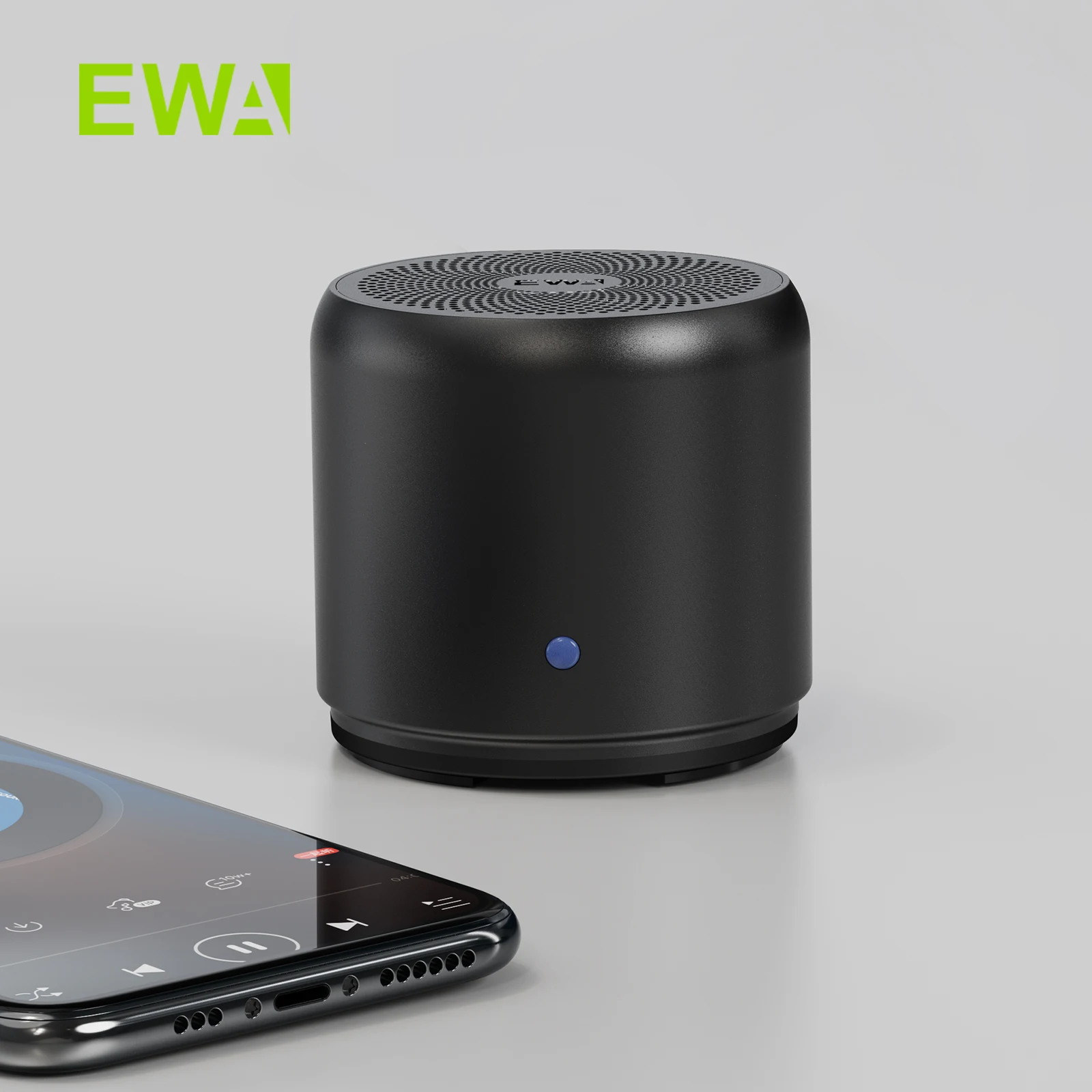 EWA A106Max haut-parleurs Bluetooth plus profonds basses 8W HD Volume sonore sans fil Bluetooth 5.0, 1200mAh 12 temps de lecture