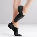 Chaussures de danse jazz en cuir véritable pour femmes et filles chaussures de ballet à semelle