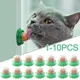Boule de nutrition pour chat boule d'herbe à chat couverture anti-poussière ronde sûre