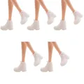 NK-Chaussures à talons hauts pour Barbie sandales de sport blanches accessoires à la mode jouet
