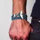 Bracelet en queue de baleine pour hommes Bracelet en queue de dauphin bijou unisexe pour plage et