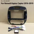 Cadre de Tableau de Bord de Voiture 9 Pouces pour Renault Kaptur 2016 2017-2019 2Din CD DVD